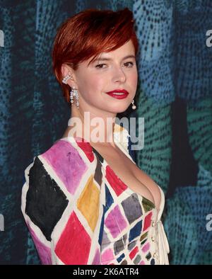 Oct 12, 2022 - London, England, UK - Jessie Buckley attending 66th BFI London Film Festival Special Presentation - Women Talking UK Premiere Stock Photo