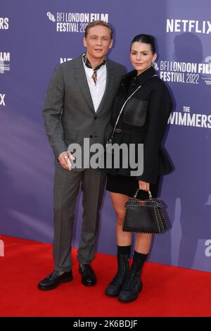Matthias Schweighöfer and Ruby O. Fee at the premiere of the cinema ...