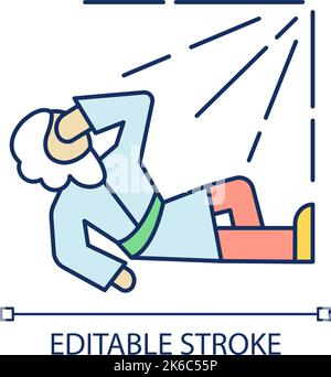 Paul conversion RGB color icon Stock Vector