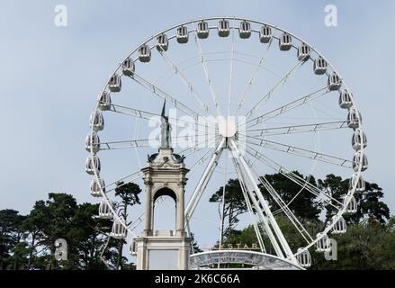 Ferris wheel in Golden gate park, San Francisco, California Stock Photo