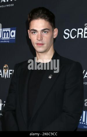 Hero Fiennes-Tiffin at the The Loneliest Boy in the World at TCL Chinese Theater 6 on October 12, 2022 in Los Angeles, CA (Photo by Katrina Jordan/Sipa USA) Stock Photo
