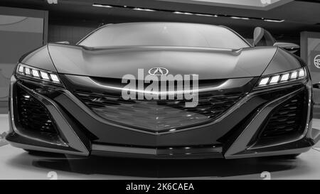 DETROIT, MI/USA - JANUARY 19, 2013: A Acura NSX Concept car, North American International Auto Show (NAIAS). Stock Photo