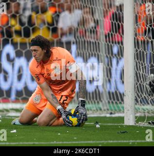 Sao Paulo, Brazil. 12th Oct, 2022. during a game between Corinthians and Flamengo at Meo Quimica Arena in Sao Paulo, Brazil; photo: Fernando Roberto/SPP (Fernando Roberto/SPP) Credit: SPP Sport Press Photo. /Alamy Live News Stock Photo