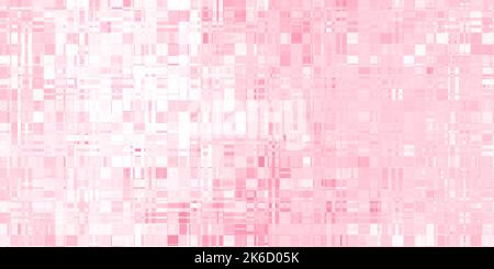 Seamless Playful Light Pastel Pink Gingham Plaid Fabric Pattern