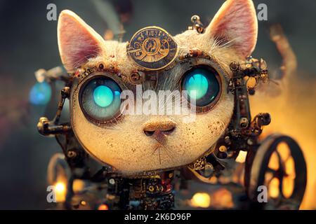 Robot cat hi-res stock photography and images - Alamy