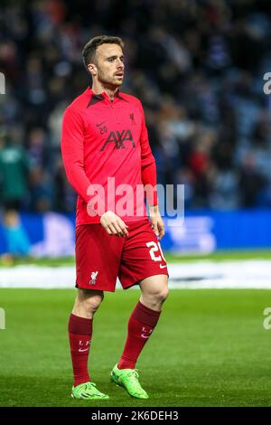 Diogo Jota, Portuguese international professional football player, plays as a forward for Liverpool FC, the English Premier league team. Stock Photo