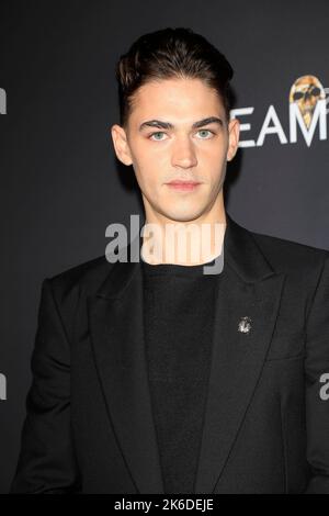 October 12, 2022, Los Angeles, California, USA: LOS ANGELES - OCT 12: Hero Fiennes Tiffin at the premiere of The Loneliest Boy in the World during Screamfest 2022 at the TCL Chinese Theatre IMAX on October 12, 2022 in Los Angeles, CA (Credit Image: © Nina Prommer/ZUMA Press Wire) Stock Photo