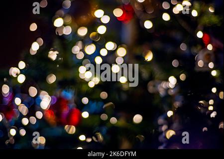 Abstract bokeh as overlay Stock Photo