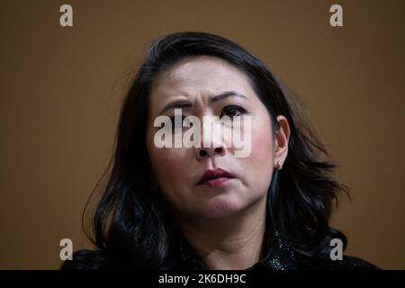 Washington, USA. 13th Oct, 2022. Representative Stephanie Murphy (D-FL) during a House Select Committee to Investigate the January 6th Attack on the Capitol hearing, at the U.S. Capitol, in Washington, DC, on Thursday, October 13, 2022. (Graeme Sloan/Sipa USA) Credit: Sipa USA/Alamy Live News Stock Photo