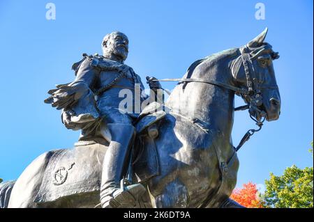 King Edward VII Equestrian Statue, Toronto, Canada Stock Photo