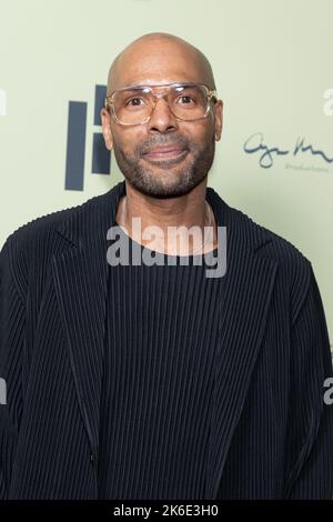 Benoit Swan Pouffer attending the opening night of Rambert's Peaky Blinders: The Redemption of Thomas Shelby, at Troubadour Wembley Park Theatre in London. Picture date: Thursday October 13, 2022. Stock Photo