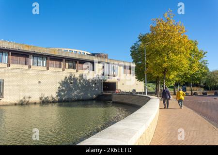 Entrance to The Arena, Stockley Park, Hayes, London Borough of Hillingdon, Greater London, England, United Kingdom Stock Photo