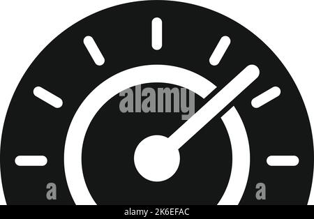 Car dashboard icon simple vector. Spare service. Repair part Stock Vector