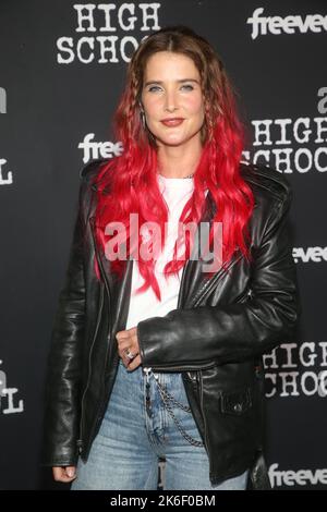 Los Angele, Ca. 13th Oct, 2022. Cobie Smulders at the premiere of Amazon Freevee's High School at No Vacancy in Los Angeles, California on October 13, 2022. Credit: Faye Sadou/Media Punch/Alamy Live News Stock Photo