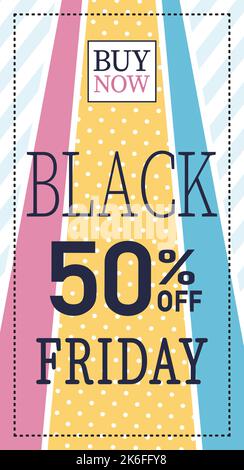 bright light background in sales and discount lines in 50 percent vertical geometry Stock Vector