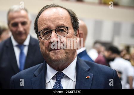 Thessaloniki, Greece. 8th Sep, 2022. Ex French President Francois Hollande during a visit in Thessaloniki, Greece. (Credit Image: © Giannis Papanikos/ZUMA Press Wire) Stock Photo