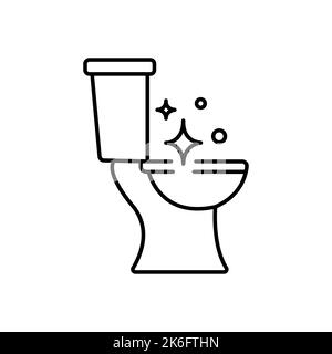 Please keep toilet clean. WC icon or pictogram. Toilets seat label. World toilet day concept. Restroom or bathroom symbol or logo. Vector toilets man Stock Vector