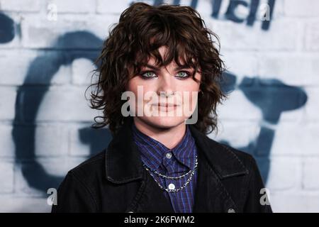 Hollywood, United States. 13th Oct, 2022. HOLLYWOOD, LOS ANGELES, CALIFORNIA, USA - OCTOBER 13: Actress Railey Gilliland arrives at Amazon Freevee's 'High School' House Party held at No Vacancy at Retan Hotel (The Whitley) on October 13, 2022 in Hollywood, Los Angeles, California, United States. (Photo by Xavier Collin/Image Press Agency) Credit: Image Press Agency/Alamy Live News Stock Photo