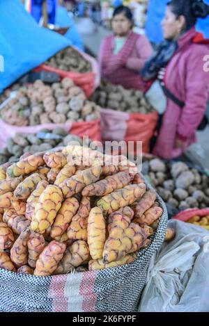 Bags Onion Potato Farmers Market Stock Photo 505053250