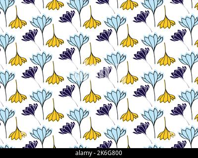 Colorful floral pattern Stock Vector