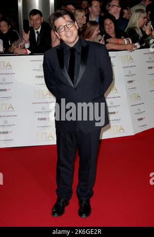 Oct 13, 2022 - London, England, UK - Michael McIntyre attending National Television Awards 2022, OVO Arena, Wembley Stock Photo