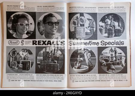 Vintage 2 June 1961 "Life" Magazine Advert, USA Stock Photo