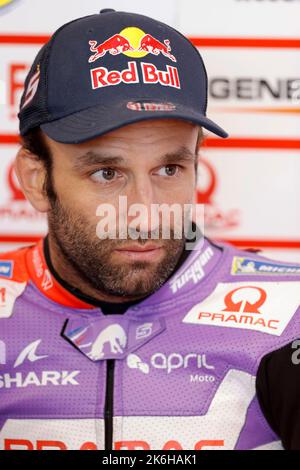 Phillip Island, Australia. , . #5 Johann Zarco (FRA) Pramac Racing Ducati during the DORNA & FIM Moto GP Championship 2022 Round 18. Phillip Island Australian Motorcycle Grand Prix on Friday. 14. October 2022. picture & copyright © Damir IVKA/ATP images (IVKA Damir/ATP/SPP) Credit: SPP Sport Press Photo. /Alamy Live News Stock Photo