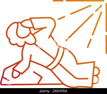 Paul conversion linear icon Stock Vector Image & Art - Alamy