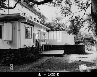 Harare - Marine Security Guard Residence - 1965, United States photographs Related to Embassies, Consulates, and Other Overseas Buildings Stock Photo