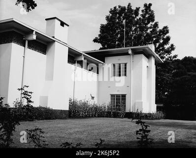 Harare - Marine Security Guard Residence - 1965, United States photographs Related to Embassies, Consulates, and Other Overseas Buildings Stock Photo