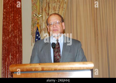 American Foreign Service Association (AFSA) awards ceremony, led by AFSA President J. Anthony Holmes, in Benjamin Franklin Room. Awardees included . Stock Photo