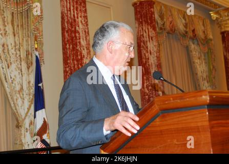 American Foreign Service Association (AFSA) awards ceremony, led by AFSA President J. Anthony Holmes, in Benjamin Franklin Room. Awardees included . Stock Photo