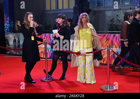 London, UK. 14th Oct, 2022. Shahla Fallah is a celebrities, fashion designer for red carpet arrive at the Decision to Leave - UK Premiere - BFI London Film Festival, on 14th October 2022, London, UK. Credit: See Li/Picture Capital/Alamy Live News Stock Photo