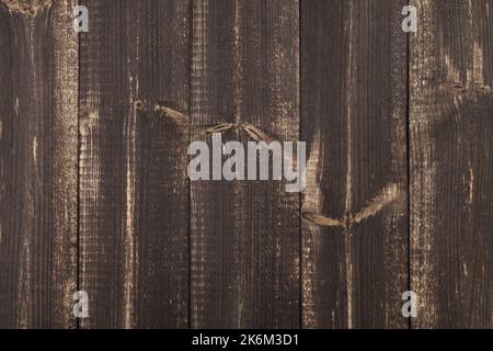 The old brown wood texture. Old grunge dark textured wooden background. Stock Photo
