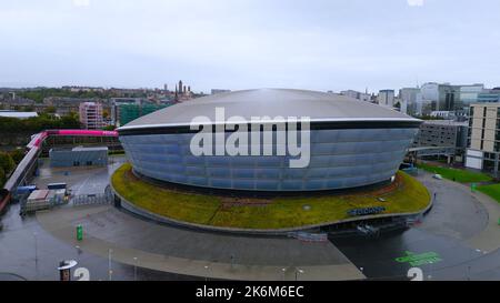 The Ovo Hydro at the SSE Scottish Exhibition and Conference Center in Glasgow - GLASGOW, SCOTLAND - OCTOBER 04, 2022 Stock Photo