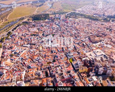 View From Drone Of Badajoz Stock Photo Alamy View From Drone Of Badajoz Stock Photo Alamy