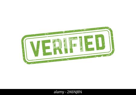 verified stamp, vector seal design Stock Vector