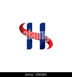 HS Logo Simple and Modern Design, HS Icon Stock Vector