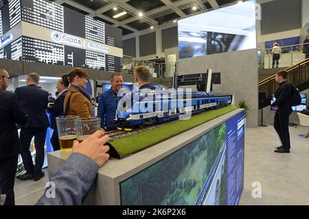 Škoda 36T Tram-train For RNV Germany On Display At Innotrans ...