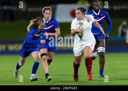 England's Amy Cokayne during the Women's Six Nations match at ...