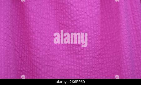 pink fabric texture for background Stock Photo