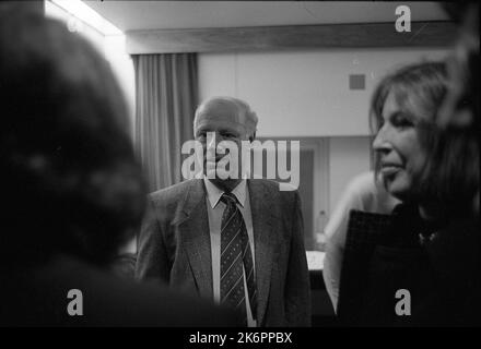 Bernard Haitink, Dutch orchestra conductor, Amsterdam Royal Concertgebouw, at the Teatro Colon, Buenos Aires, 1985 Stock Photo