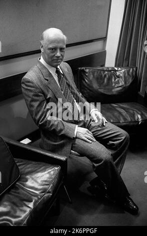 Bernard Haitink, Dutch orchestra conductor, Amsterdam Royal Concertgebouw, at the Teatro Colon, Buenos Aires, 1985 Stock Photo