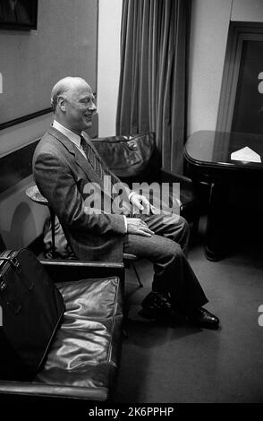 Bernard Haitink, Dutch orchestra conductor, Amsterdam Royal Concertgebouw, at the Teatro Colon, Buenos Aires, 1985 Stock Photo