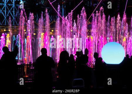 World of Color at Disneyland California Stock Photo