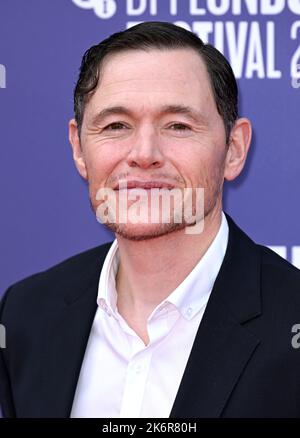 October 15th, 2022. London, UK. Burn Gorman arriving at the BFI London Film Festival Premiere of Guillermo Del ToroÕs Pinocchio, Royal Festival Hall. Credit: Doug Peters/EMPICS/Alamy Live News Stock Photo