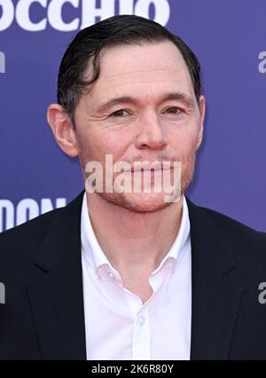 October 15th, 2022. London, UK. Burn Gorman arriving at the BFI London Film Festival Premiere of Guillermo Del ToroÕs Pinocchio, Royal Festival Hall. Credit: Doug Peters/EMPICS/Alamy Live News Stock Photo