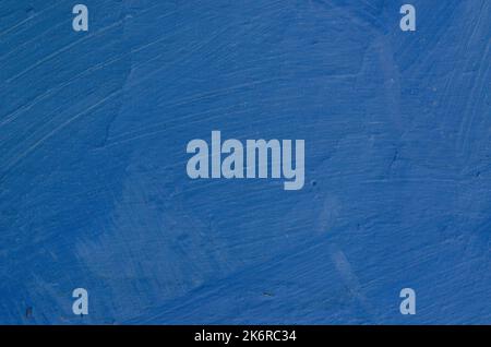 Old wall pattern texture cement blue dark abstract blue color design are light with black gradient background. Stock Photo