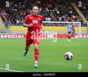 London, UK. 15th Oct, 2022. Theo Archibald of Leyton Orient during League Two soccer match between Leyton Orient against Northampton Town at Brisbane Road stadium, London on 15th October, 2022 Credit: Action Foto Sport/Alamy Live News Stock Photo