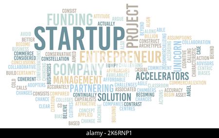 Startup as a Creative Business Concept Abstract Stock Photo